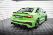 Audi RS3 Sedan 8Y 2020-2024 Kolfiber Bakre Sidoextensions V.2 Maxton Design
